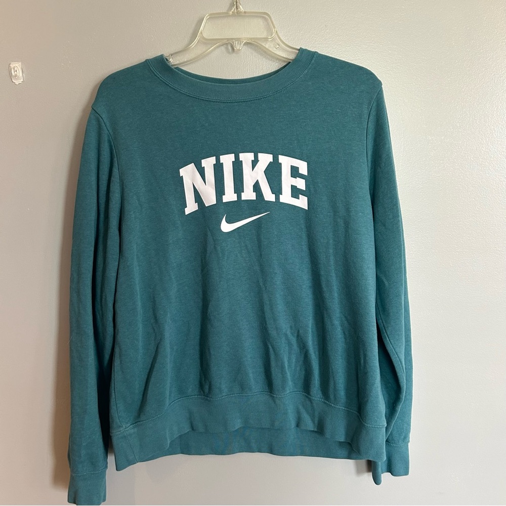 NIKE Aqua Crewneck Sweatshirt
